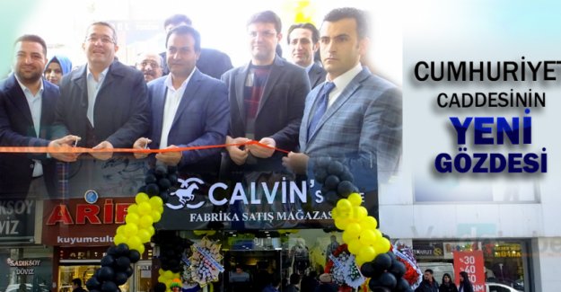 Cumhuriyet Caddesi'nde yeni mağazanın açılışı yapıldı-Van haberleri