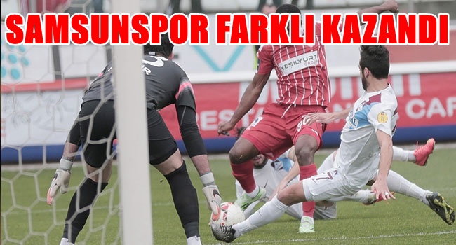 Samsunspor 1461 Trabzon'u çimlere gömdü 3-0