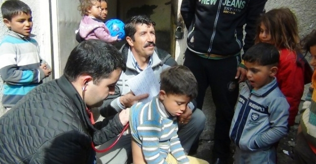 Erciş'te Suriyeli Ailelere Sağlık Hizmeti-Erciş haberleri