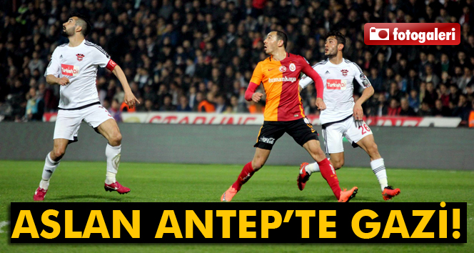 Galatasaray'a bir darbede Gaziantepspor'dan