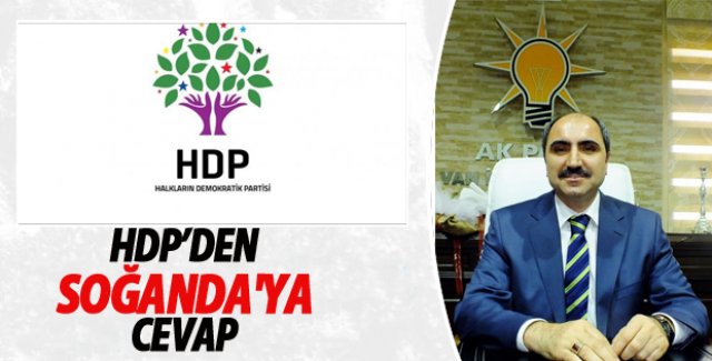HDP'den Zahir Soğanda'ya Sert Cevap