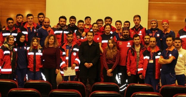 Van'da UMKE eğitim programı sona erdi