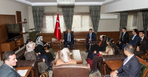 Aday Öğretmenlerden  Vali Taşyapana ziyaret