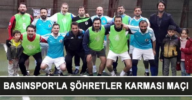 Van'da  Van’da Şöhretler karması ve Basınspor maçı - Van Haberleri