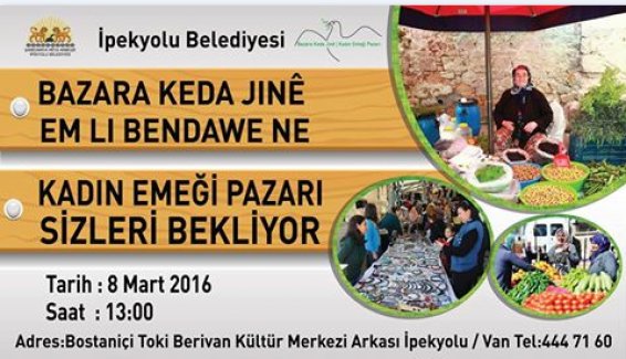 İpekyolu Belediyesi 8 Mart Dünya Emekçi Kadınlar günü Etkinliği