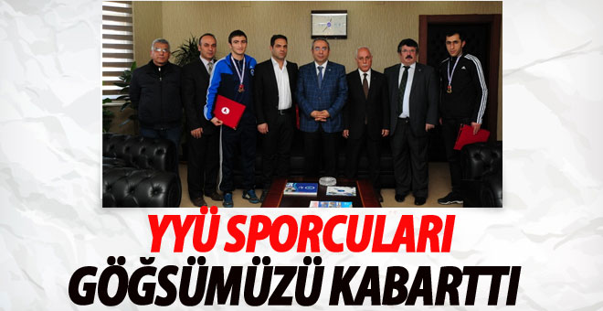 YYÜ Sporcuları Başarılarına bir yenisini ekledi