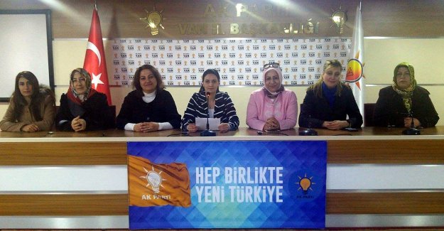 AK Partili Kadınlardan 8 Mart Açıklaması