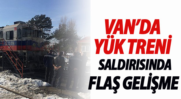 Yük Treni Patlamısanda Flaş Gelişme-Son dakika Van Haberleri