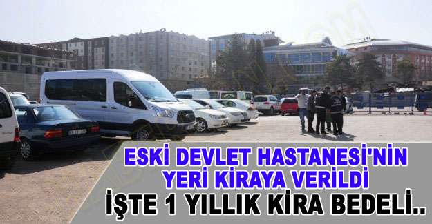 Eski Devlet Hastanesi'nin arsası kiraya verildi - Van Haber