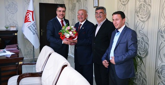 STK TEMSİLCİLERİNDEN İL MÜDÜRÜ KOÇ’A ZİYARET - VAN HABERLERİ