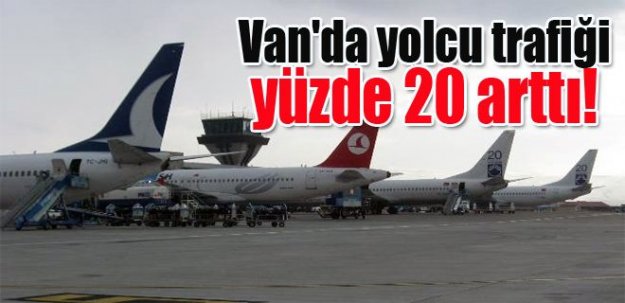 Van'da yolcu trafiğinde yüzde 20'lik artış