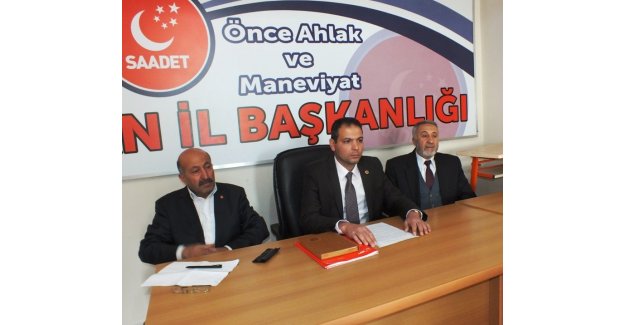 Van'da Saadet Partisi Fabrikaların Akıbetini Sordu