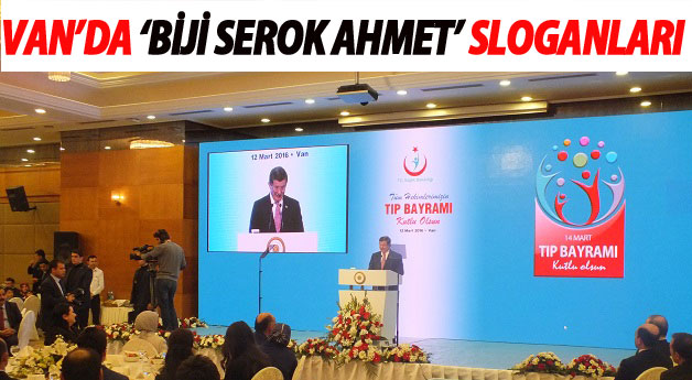 Van'da Akıllı Hastane Açılışında Biji Serok Ahmet Sloganları