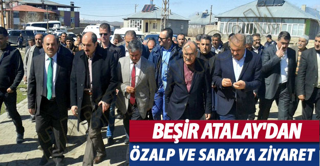 AK Parti'den Özalp ve Saray'a Ziyaret - Van Haber