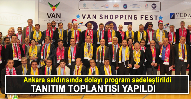 Shopping Fest Tanıtım Toplantısı Yapıldı - Van Haber
