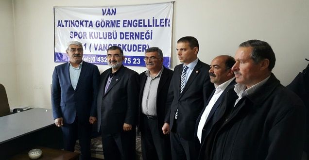 SAADET PARTİSİ’NDEN ALTINOKTA KÖRLER DERNEĞİ’NE ZİYARET - VAN HABERLERİ