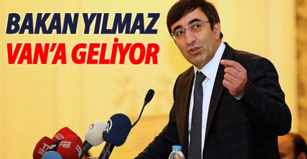 O Bakan Van'a Gelecek