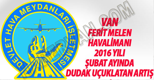 Van Ferit Melen Havalimanına Gelen Yolcu Sayısı Açıklandı