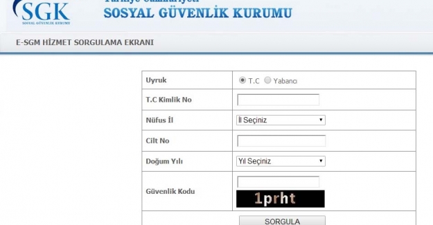 TC Kimlink Numarası İle SGK Hizmet Dökümü Alma İçin Yapılması Gerekenler