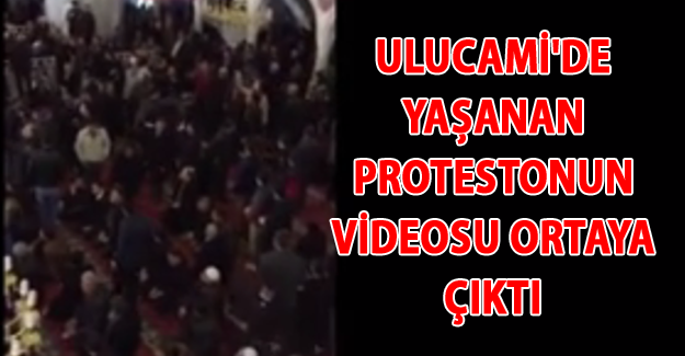 Van'da Ulucami'de yaşananların videosu