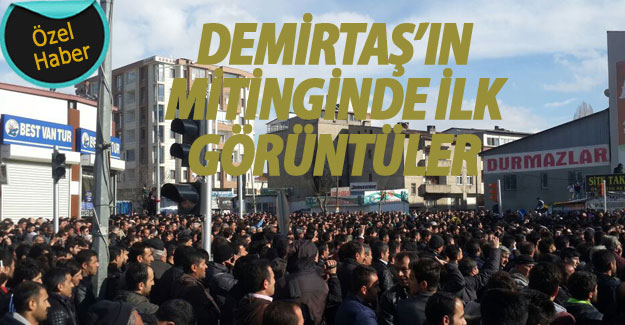 Demirtaşın Van Newrozu'nda Görüntüler