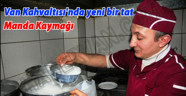 Damak Kahvaltı Salonu'ndan Manda Kaymağı hizmeti