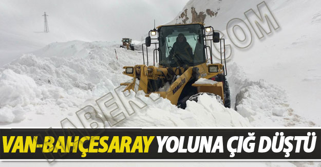 Yola Çığ Düştü