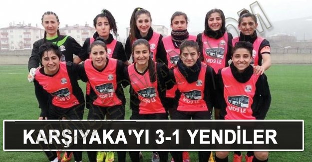 Van Büyükşehir Belediyespor kadın takımından galibiyet