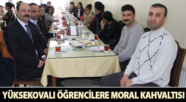 Van'da Yüksekovalı Öğrencilere Moral Kahvaltısı