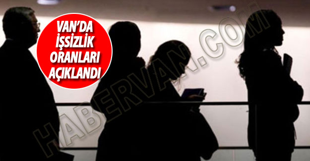 Van'nın İşsizlik Oranı Açıklandı