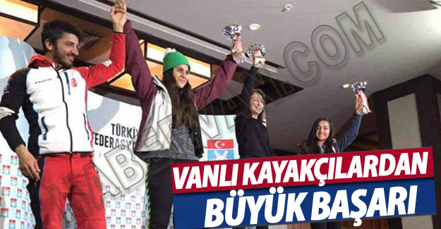 Vanlı Kayakçılar Göğüsümüzü Kabarttı