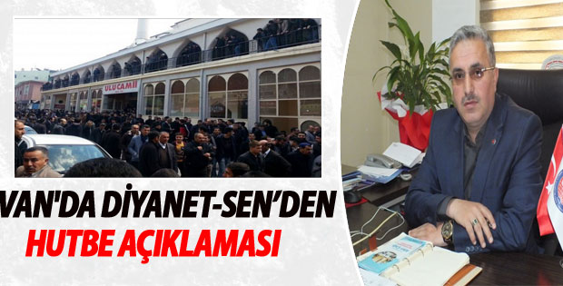 Diyanet-Sen'den Hutbe Açıklaması