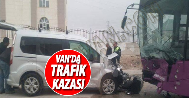 Van'da Trafik Kazası-Son dakika Van Haber