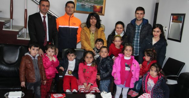 Van'da minik öğrenciler AFAD'ı ziyaret etti