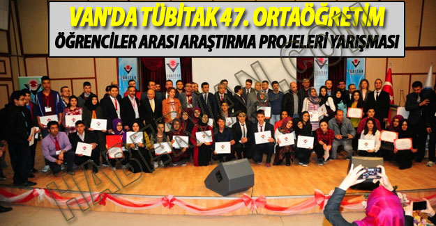 Van'da TÜBİTAK Projeleri ödül töreni