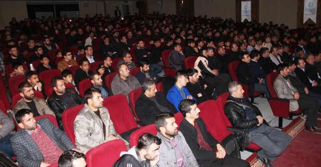 Van'da Dünya Mustazaflar Haftası etkinliği