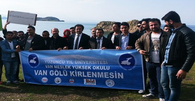 ÖĞRENCİLER VAN GÖLÜ İÇİN SEFERBER OLDU - VAN HABERLERİ
