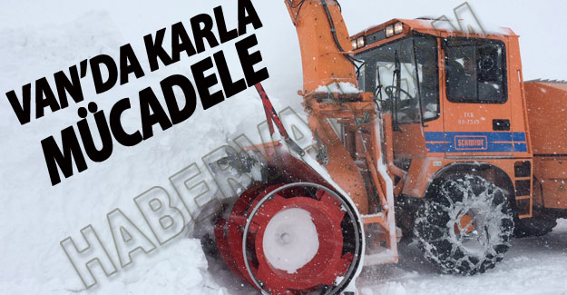 Van'da Karla Mücadele çalışmaları