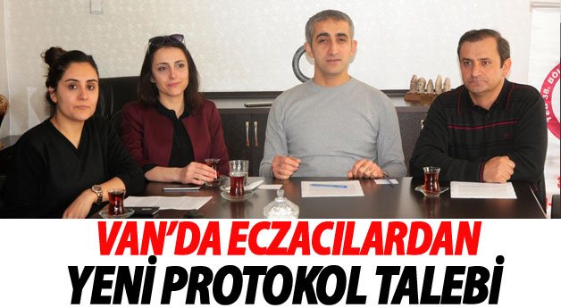Van'da Eczacıların talebi
