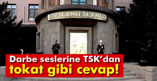 Genelkurmay'dan flaş açıklama