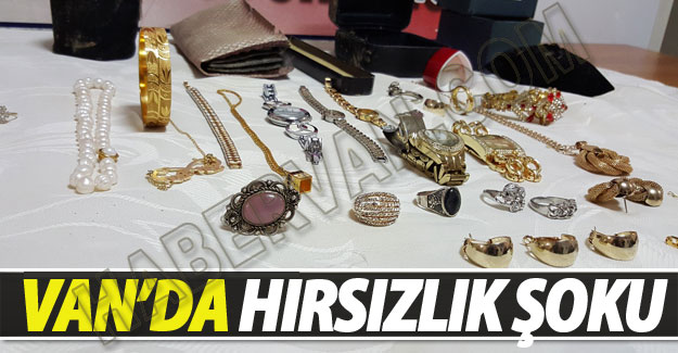 Van'da Hırsızlık Şoku