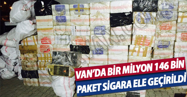 Van'da Büyük Kaçakçılık Operasyonu