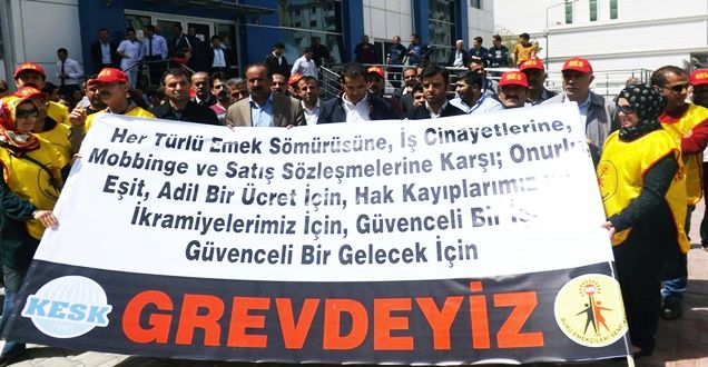 BES ÜYELERİNDEN DAVUL ZURNALI GREV - VAN HABERLERİ
