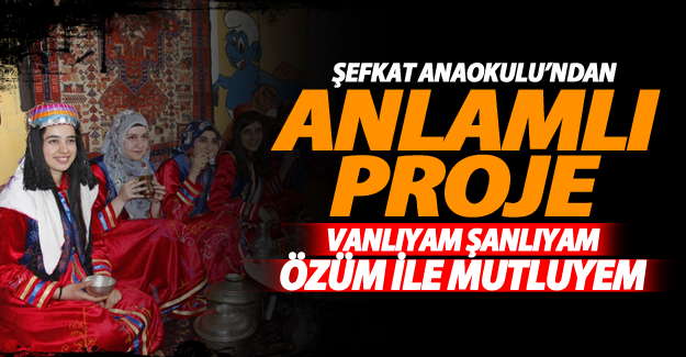Şefkat Anaokulundan anlamlı proje