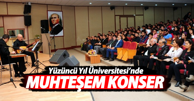 YYÜ’de Muhteşem Konser