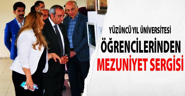 YYÜ ÖĞRENCİLERİNDEN MEZUNİYET SERGİSİ - VAN HABERLERİ