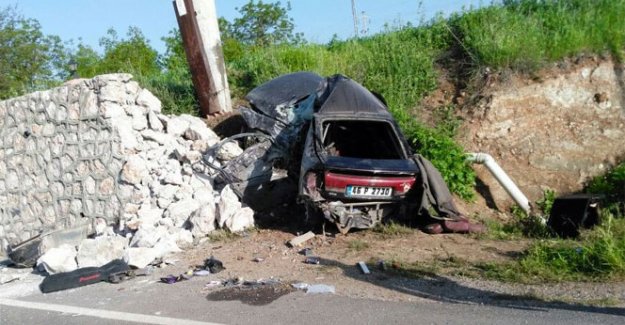 Kahramanmaraş’ta kaza: 2 ölü, 2 yaralı