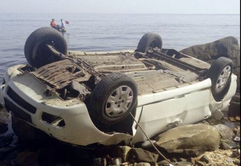 Tekirdağ'da araç uçuruma uçtu: Mertcan Keçeci,Ali Öztaş ve 2 kişi öldü
