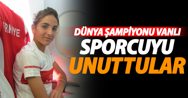 Dünya Şampiyonu Vanlı sporcuyu unuttular - Van Haber