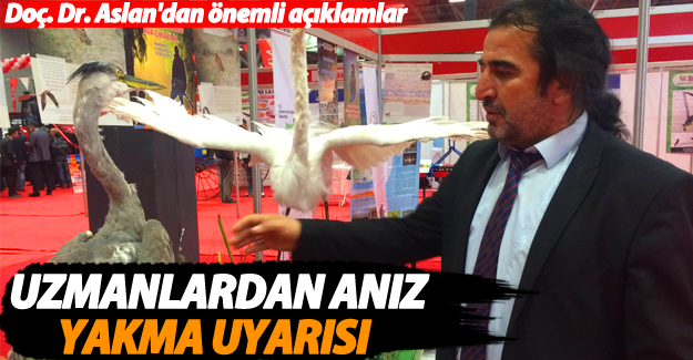 Loğman Aslan'dan anız yakma uyarısı - Van Haber